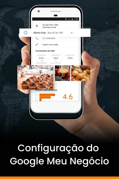 Configuração do perfil empresarial no Google para destaque local